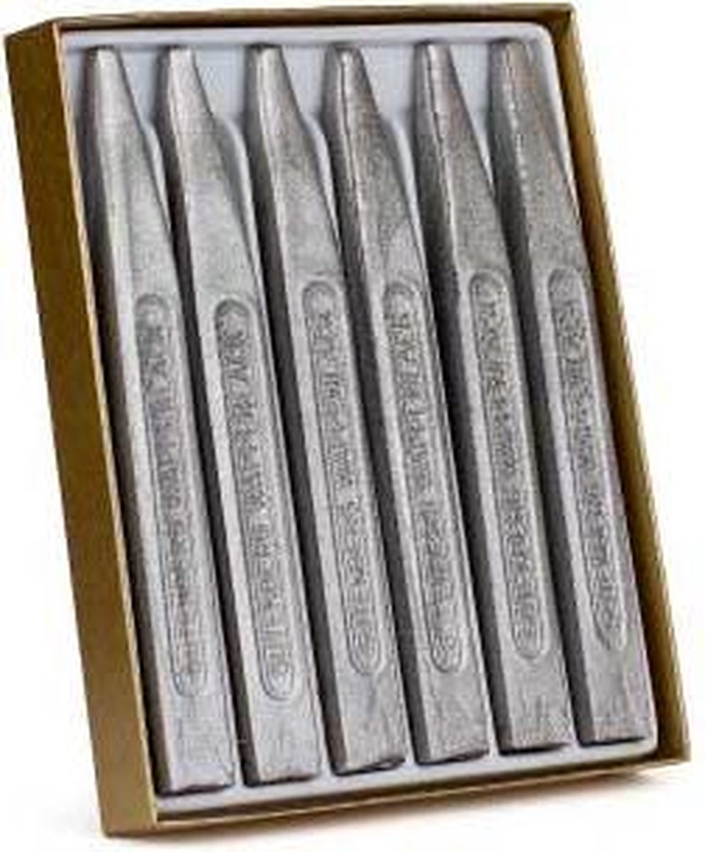 Gutenberg Wappenlack | Zilver | 6 staven